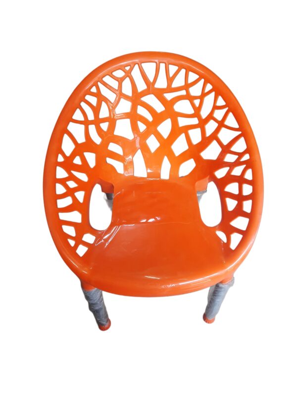 Colorful Kids Plastic Tree Chair | Durable Metallic Legs | Fun & Stylish Design