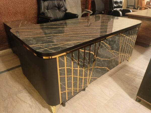 Classic Solid Wood Executive Office Desk