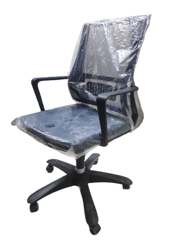 Imported Revolving Chair with Plastic and Net Back | Office chair