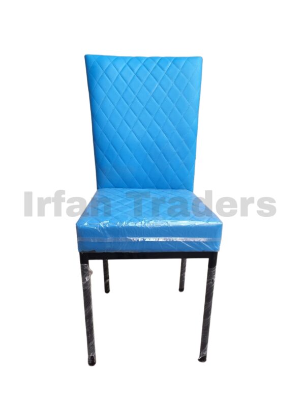 Metal Dining Chair with Cushioned Seat & Back - Comfort Meets Durability