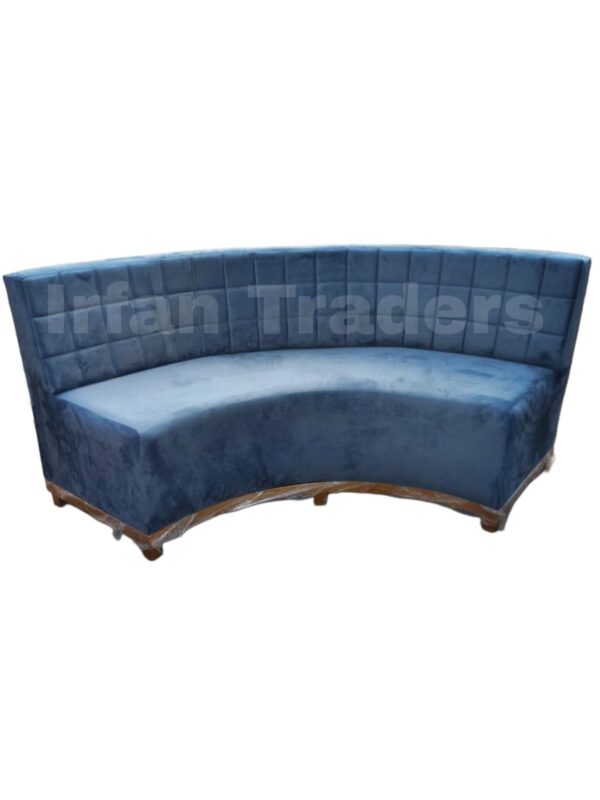 Round Foam-Filled Sofa - Luxurious Comfort with a Unique Shape