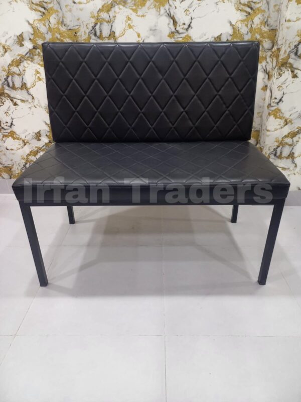 Dining Bench with Foam Cushion & Metal Frame – Modern and Stylish