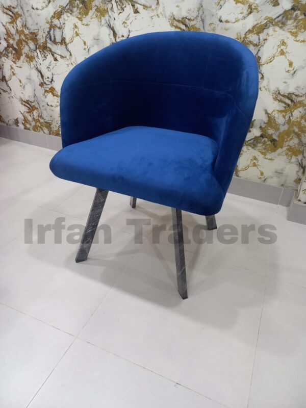Elegant Dining Chair with Foam Cushions & Metal Frame – Modern Design