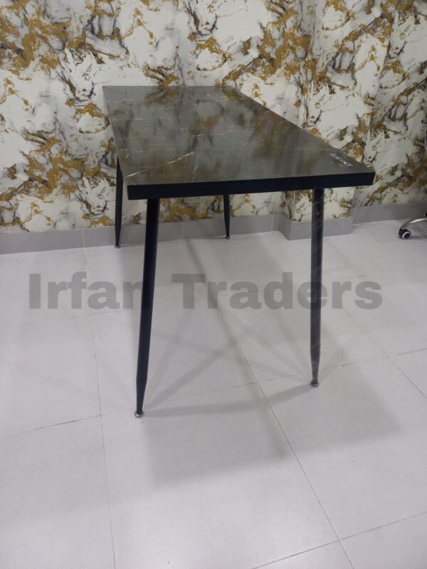Dining Table with Laminated Sheet Top & Metal Legs – Modern and Durable